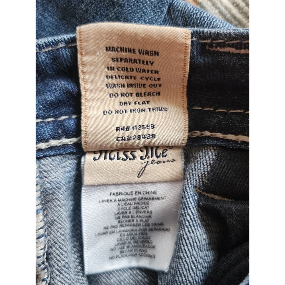 Miss Me Jeans Women's Signature Skinny Embellished Pockets Size 31 - Picture 12 of 15